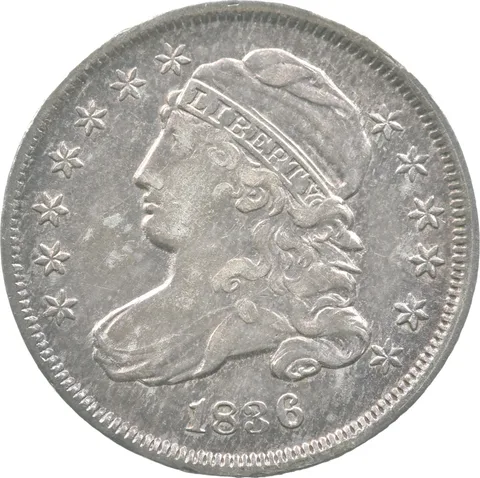 1836 Capped Bust Dime *9015