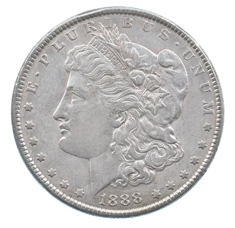 Better 1888 Morgan Silver Dollar - 90% US Coin - Nice Coin *323