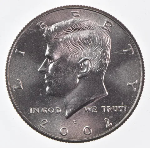 2002-D Kennedy Half Dollar Clad Unc