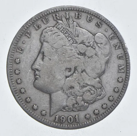 Early - 1901-O Morgan Silver Dollar - 90% US Coin *151