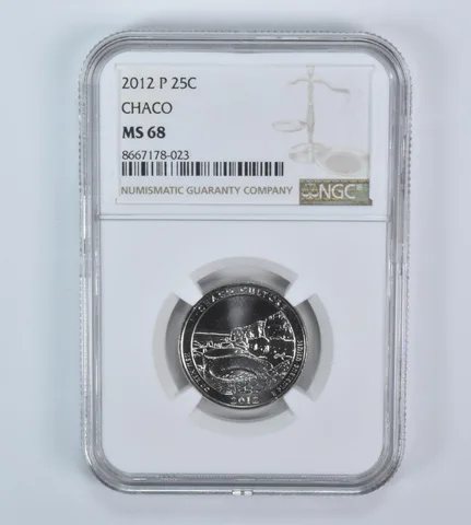 2012-P Washington Quarter ATB Chaco MS68 NGC