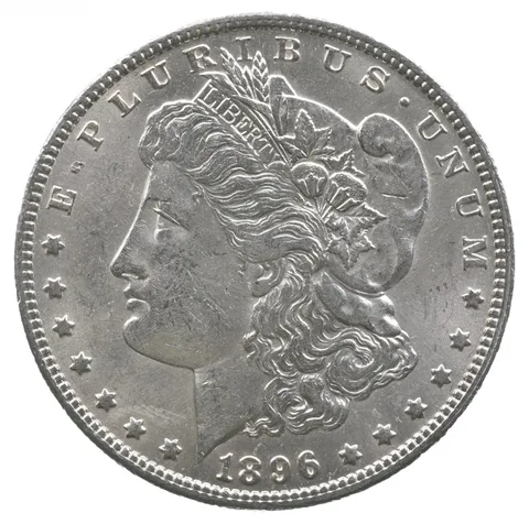 1896-O Morgan Silver Dollar a3423