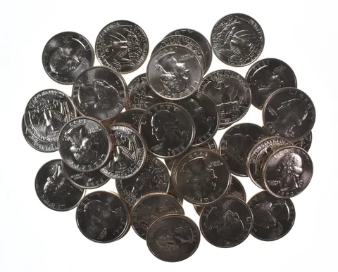 Lot (40) 1992-P Washington Quarter Clad Unc Roll