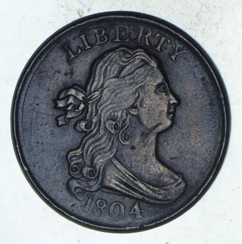 1804 Draped Bust Half Cent - Sharp *9565