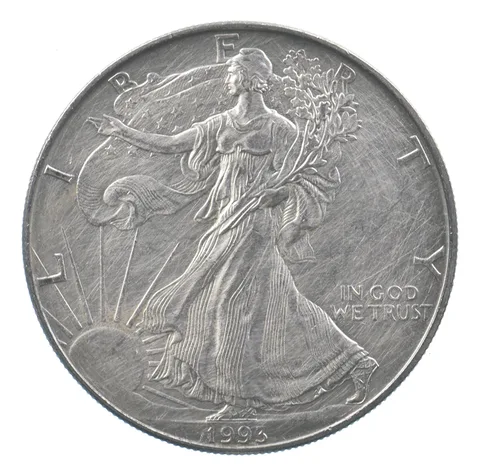 Better Date 1993 American Silver Eagle 1 Troy Oz .999 Fine Silver *637