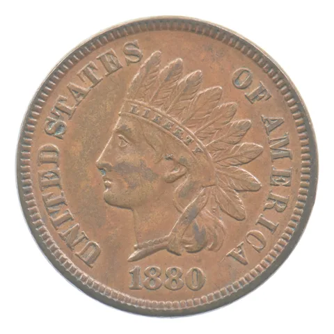 1880 Indian Head Cent *9682