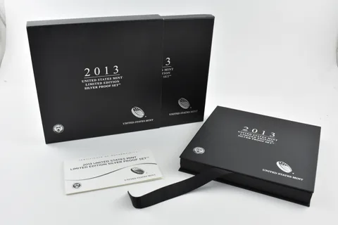 OGP 2013 Limited Edition Silver Proof Set BOX & COA - NO COINS