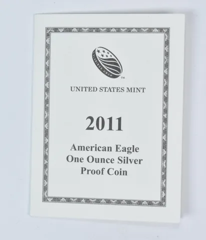 COA 2011-W American Silver Eagle Proof