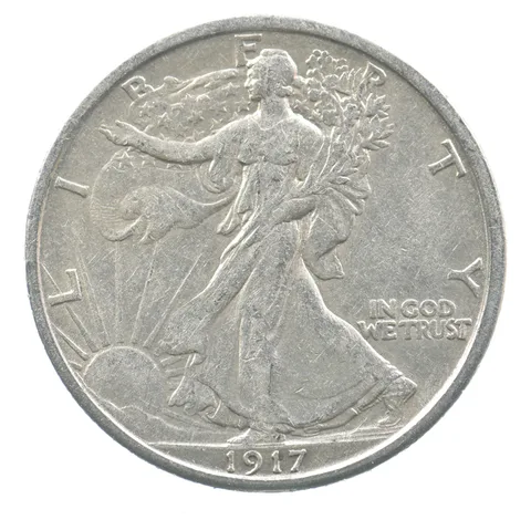 1917-S Walking Liberty Half Dollar *0716