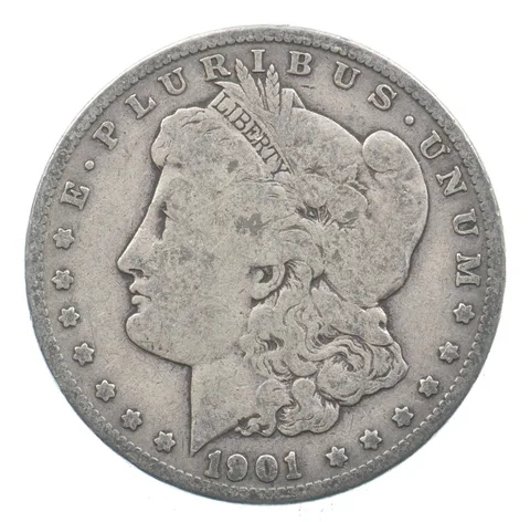 Early - 1901-O Morgan Silver Dollar - 90% US Coin *775