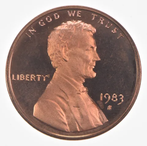 1983-S Lincoln Memorial Cent Proof