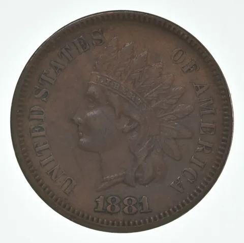 1881 Indian Head Cent *9198
