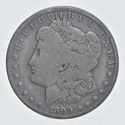 Early - 1899-O Morgan Silver Dollar - 90% US Coin *898