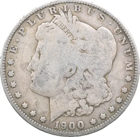 1900-O/CC Morgan Silver Dollar O Over CC *5818