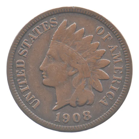 1908-S Indian Head Cent *8836