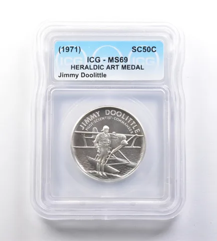 (1971) So-Called Half Dollar Jimmy Doolittle MS69 ICG *7187