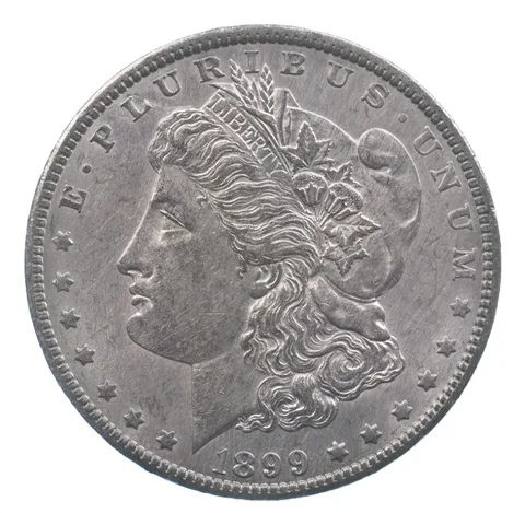 Better 1899-O Morgan Silver Dollar - 90% US Coin - Nice Coin *502
