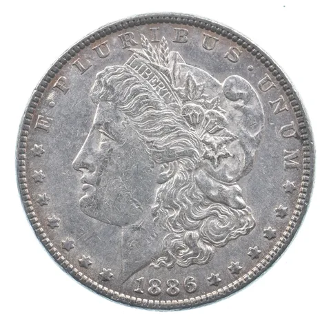 Better 1886 Morgan Silver Dollar - 90% US Coin - Nice Coin *678