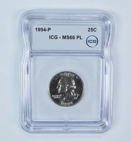 1994-P Washington Quarter MS66 PL ICG