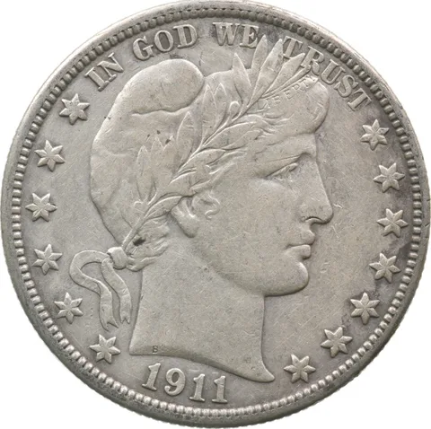 1911 Barber Half Dollar *2408