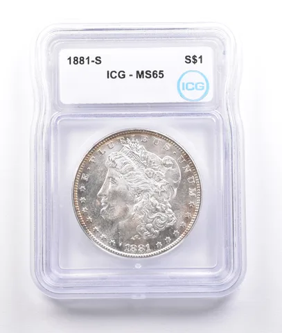 1881-S Morgan Silver Dollar MS65 ICG *6903