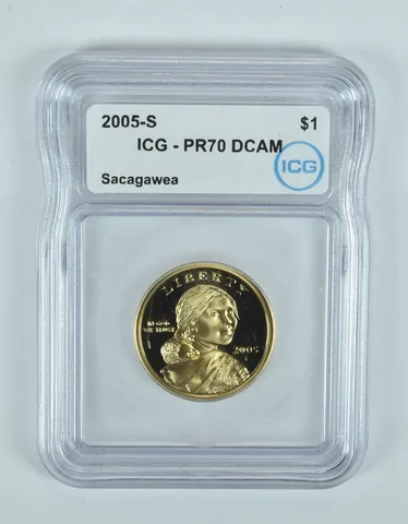 2005-S Sacagawea $1 PR70 DCAM ICG