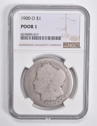 POOR 1 1900-O Morgan Silver Dollar NGC Lowball Low Ball *4632