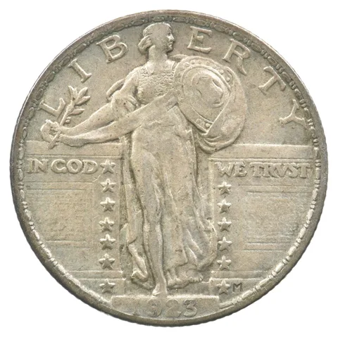 1923 Standing Liberty Quarter a1847