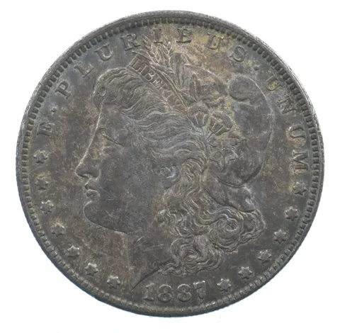 Early - 1887-O Morgan Silver Dollar - 90% US Coin *806
