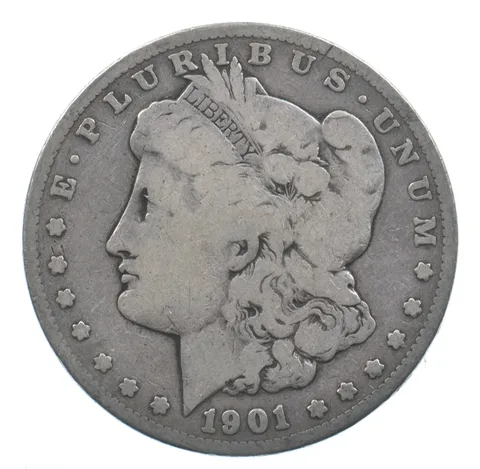 Early - 1901-S Morgan Silver Dollar - 90% US Coin *968