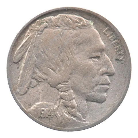 1914-S Indian Head Buffalo Nickel *9071
