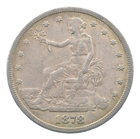1878-S Seated Liberty Trade Dollar a9444