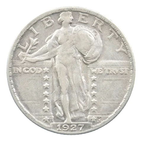 1927-S Standing Liberty Quarter *6124