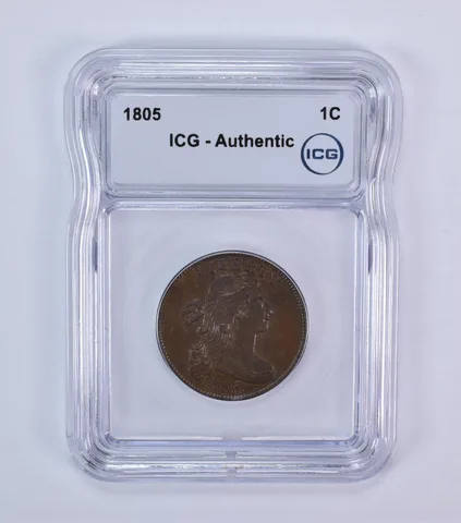 1805 Draped Bust Large Cent Authentic ICG *7968