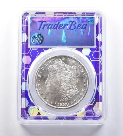 1880/79-S Morgan Silver Dollar MS64+ PCGS a9194