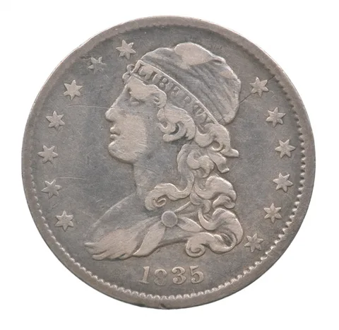1835 Capped Bust Quarter a4603