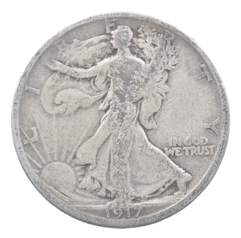 1917-S Walking Liberty Half Dollar *2587