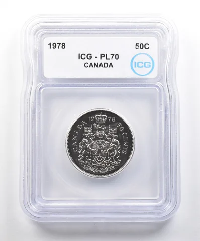 1978 Canada 50 Cents PL70 ICG *6193