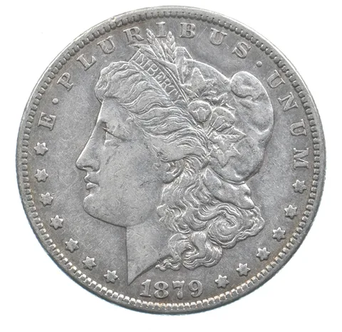 Early - 1879-S Morgan Silver Dollar - 90% US Coin *986