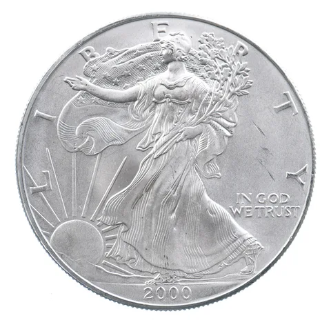 Better Date 2000 American Silver Eagle 1 Troy Oz .999 Fine Silver *729