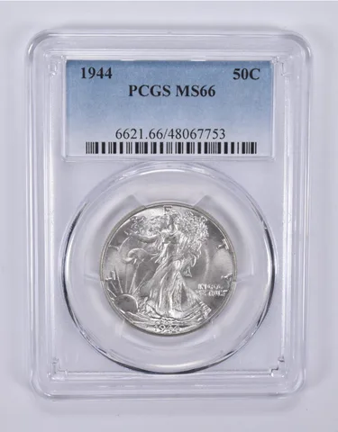 1944 Walking Liberty Half Dollar MS66 PCGS a9208