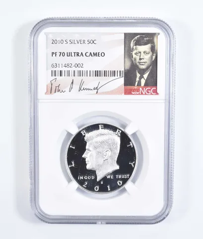 2010-S Kennedy Half Dollar Silver PF70 UCam - NGC Special Label