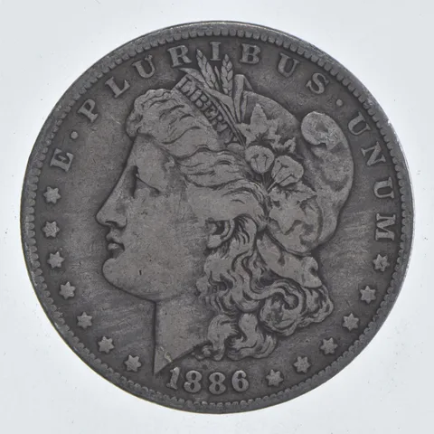 Early - 1886-O Morgan Silver Dollar - 90% US Coin *823