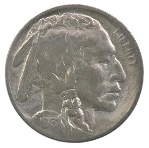 1913-D Indian Head Buffalo Nickel Type 1 *0856