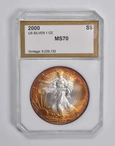 2000 American Silver Eagle Unc a6649