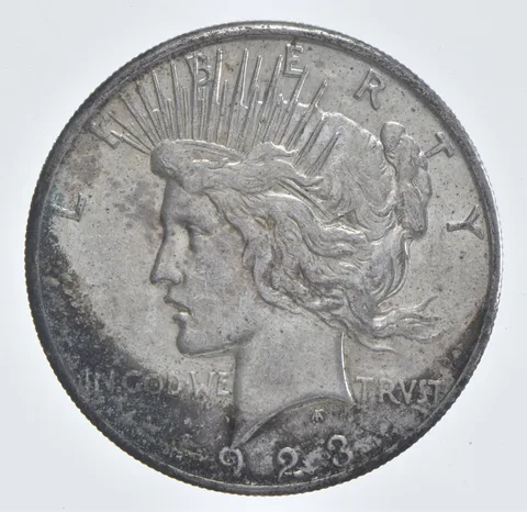 Better - 1923-S Peace Silver Dollar - 90% US Coin *619