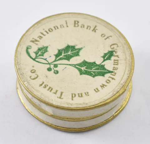 Round Bank Holiday US $5/$2.50 Box 1920's Gold Coin Gift Presentation *5924