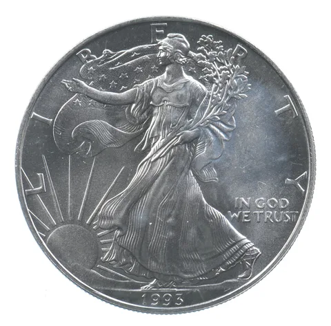 Better Date 1993 American Silver Eagle 1 Troy Oz .999 Fine Silver *753