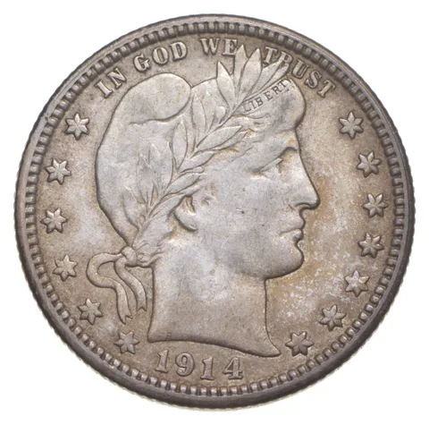 1914 Barber Quarter *4505