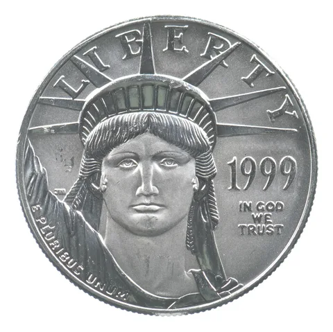 1999 (P) $100 American Platinum Eagle Unc 1 Oz